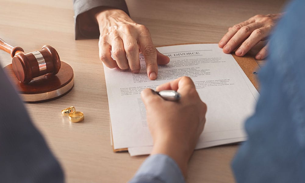 couple with a divorce lawyer in San Antonio, TX